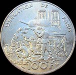 100 francs 1994